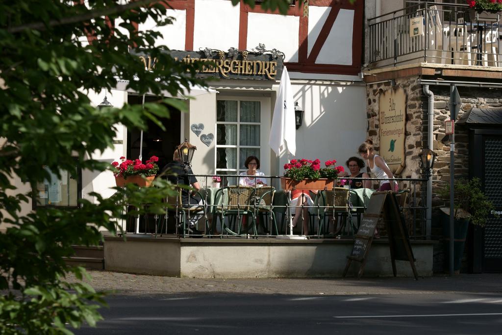 Hotel Alte Winzerschenke Bruttig-Fankel Esterno foto